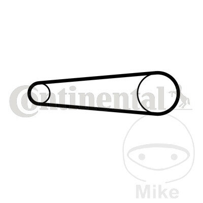 Toothed belt drive 182 teeth 34 mm Conti for BMW F 800 800 GT # 2013-2019