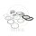 Juego de pistones Athena para Honda CRF 230 F # 2007-2009