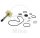 Kit de réparation de la pompe à eau pour Suzuki AN 400 AN 400 Z Burgman 07-08