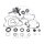 Set di cuscinetti per alberi a gomiti Wiseco per Husqvarna TC 65 KTM SX 65