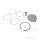 Piston set 87,96 mm A forged ATH for Husaberg Husqvarna FE 350 KTM EXC-F Freeride 350