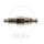 Bleeder screw with valve M8 x 1.00 16 mm for Aprilia BMW Gilera Honda KTM Piaggio Suzuki