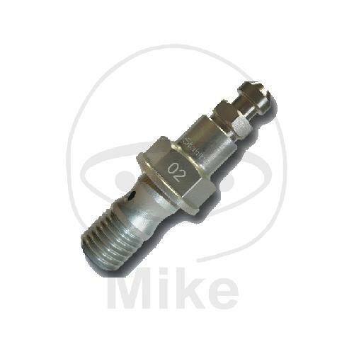 Banjo bolt M10 x 1.25 19 mm with valve for Honda VFR 800 1998-2013