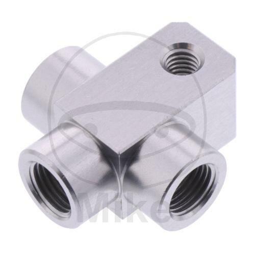 3-way distributor screwed TYPE 813-1 M10 x 1.00 silver