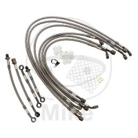 Tuyau de frein en acier tressé kit 10...