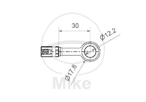 Ringfitting Vario HD Type 200 12 mm noir