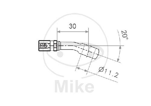 Ringfitting Vario HD Type 102 11,2 mm 20° noir