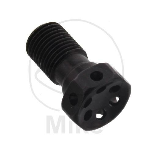 Bullone Banjo singolo M10 x 1,00 Alluminio Racing nero