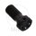 Hohlschraube einfach M10 x 1,25 Aluminium Racing schwarz