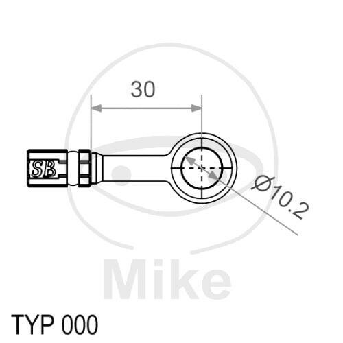 Ringfitting Vario Typ 000 10 mm violett
