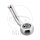 Ring fitting Vario HD type 114 11.2 mm 45° chrome
