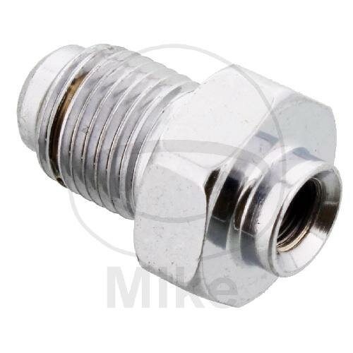 Connecting piece with external thread fixed Vario type 510 M10 x 1.00 chrome