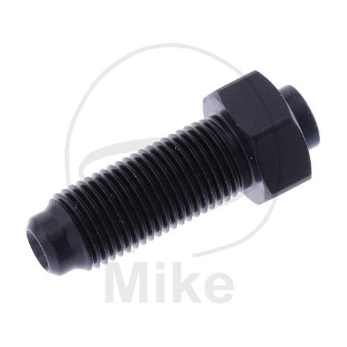 Connecting piece with external thread fixed Vario type 513 AGF M10 x 1.00 black