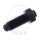 Connecting piece with external thread fixed Vario type 513 AGF M10 x 1.00 black