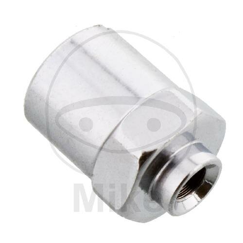Connection piece with internal thread fixed Vario type 710 M10 x 1.00 anthracite