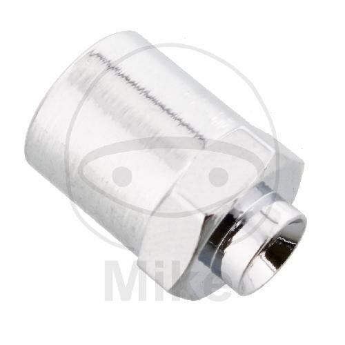 Connection piece with internal thread fixed Vario type 710 M10 x 1.00 chrome