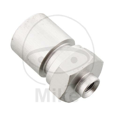 Connection piece with female thread fixed Vario type 713 IGF M10 x 1.00 silver