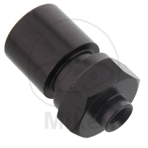 Connection piece with female thread fixed Vario type 713 IGF M10 x 1.00 black