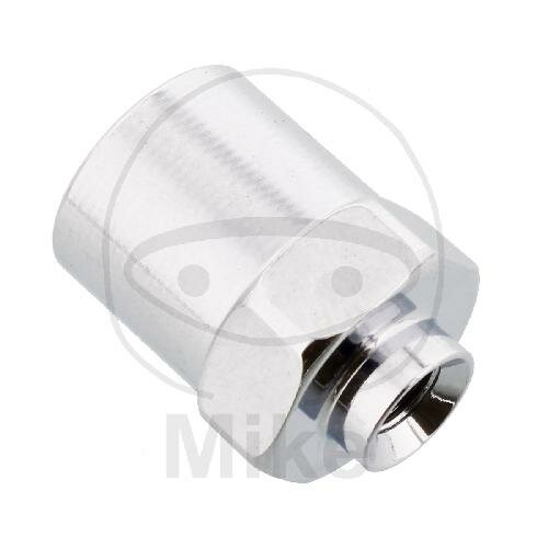Connection piece with female thread fixed Vario type 730 IGF 3/8-24 UNF chrome