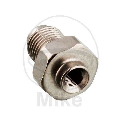 Connecting piece with external thread fixed Vario type 510 AGF M10 x 1.00 stainless steel