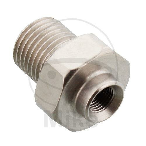 Connecting piece with external thread fixed Vario type 511 AGF M10 x 1.00 stainless steel
