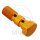 Banjo bolt double M 10 x 1.00 aluminium orange