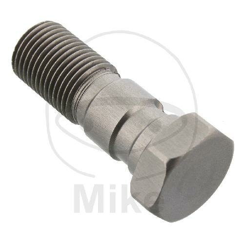Banjo bolt double 7/16-24 UNF aluminium anthracite