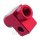 Distributore a 2 vie avvitato diritto tipo 811 M10 x 1,00 rosso