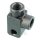 Distributeur 2 voies vissé coudé type 812 M10 x 1,00 anthracite