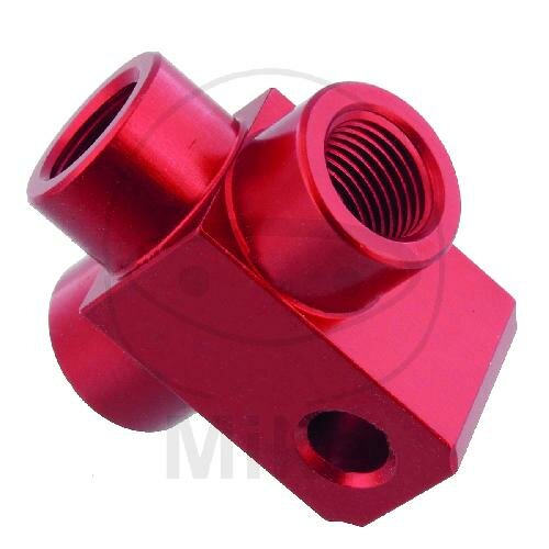 3-way distributor screwed TYPE 813 M10 x 1.00 red