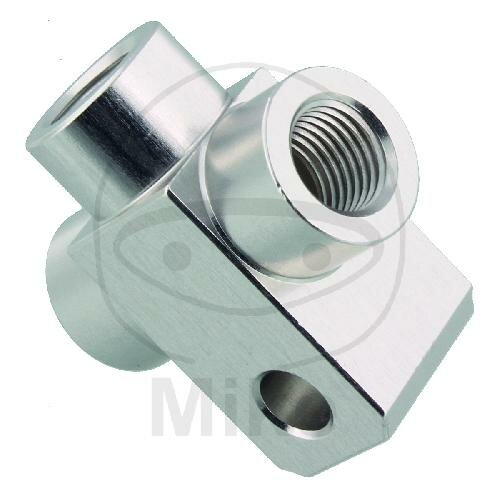 Distributore a 3 vie avvitato TIPO 833 3/8 UNF argento