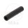 Rubber grommet cross cable 30 mm long black