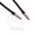 Brake line Stahlflex Vario 76 cm black