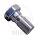 Banjo bolt single M10 x 1.00 aluminium chrome