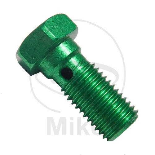 Bullone Banjo singolo M10 x 1,25 Alluminio verde