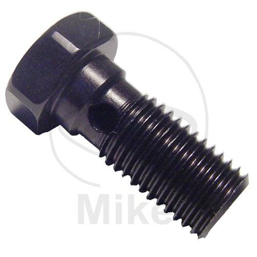 Hohlschraube einfach M10 x 1,25 Aluminium anthrazit