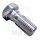 Banjo bolt single M10 x 1.25 aluminium chrome