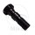 Banjo bolt double M 10 x 1.00 aluminium black
