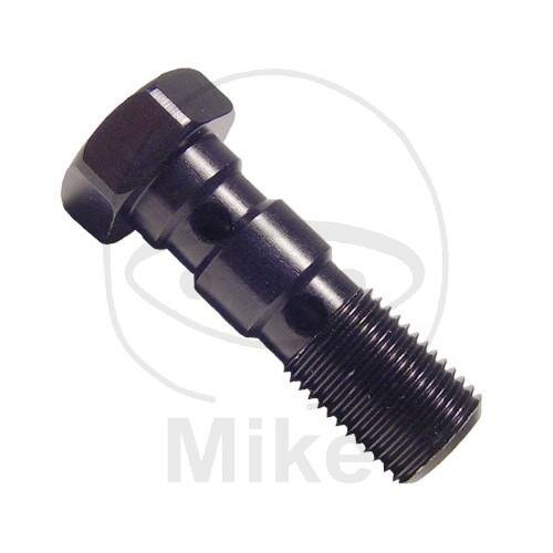 Bullone Banjo doppio M 10 x 1,00 alluminio antracite