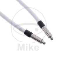 Brake line Stahlflex Vario 24 cm white