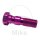 Boulon double M10 x 1,25 aluminium violet