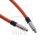 Brake line Stahlflex Vario 85 cm orange