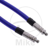 Brake line Stahlflex Vario 22 cm blue transparent