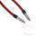 Brake line Stahlflex Vario 90 cm red transparent