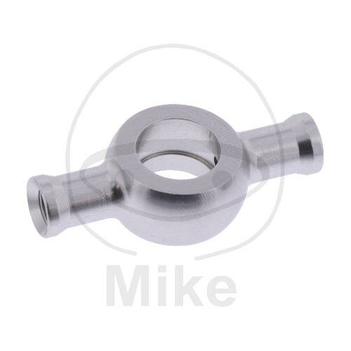 Distributeur 2 voies vissé type 945 argent