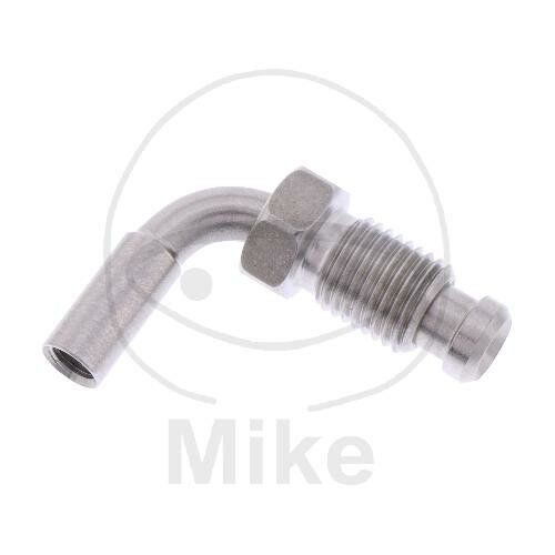 Connecting piece with external thread movable Vario type 439 90° 3/8-24 UNF