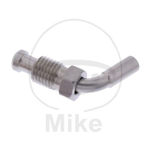 Connecting piece with external thread movable Vario type 427 70° M10 x 1.25 stainless steel