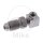 Connecting piece with external thread fixed Vario type 418 M10 x 1.00 90° stainless steel