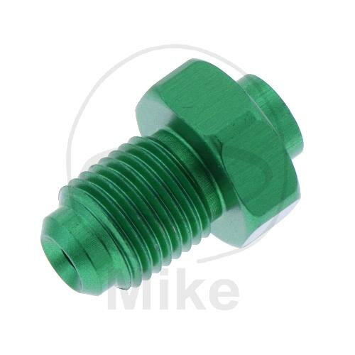 Connecting piece with external thread fixed Vario type 510 M10 x 1.00 green