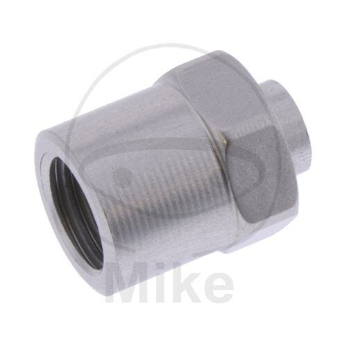 Connection piece with female thread fixed Vario type 720 M10 x 1.25 silver